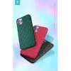 Apsauginis minkštas dėklas Devia Woven2, skirtas iPhone 11 Pro Max, žalias