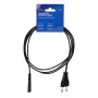Savio CL-100 maitinimo laidas Juoda 1.8 m IEC Tipas E (3.4 mm, 3.1 mm) IEC C7