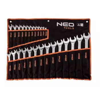 Neo Tools veržliarakčiai 6-32 mm, 26 vienetų rinkinys