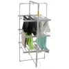 Elektrinė sulankstoma skalbinių džiovyklė Adler AD 7829 — 300 W, 148×52×90 cm, balta, laisvai pastatoma