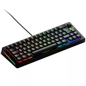 Mechaninė 65 % iš anksto surinkta žaidimų klaviatūra GLORIOUS GMMK 3 — ISO išdėstymas, Fox jungikliai, juoda