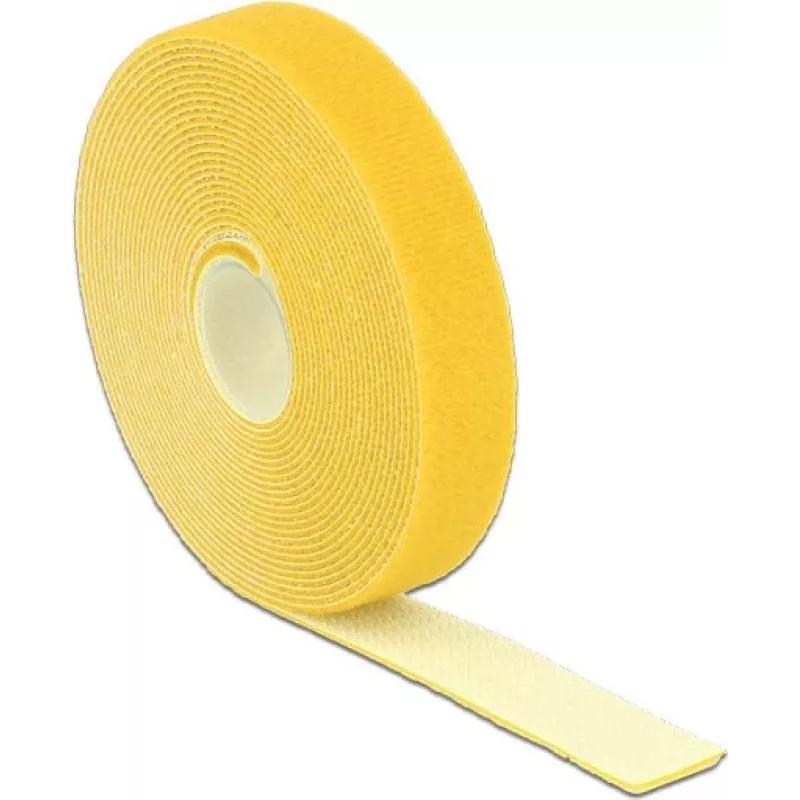 Hook/Loop Fastener DeLOCK 18739 Geltona 20mm x 5mm