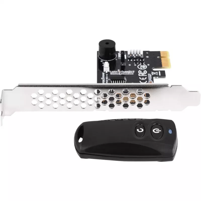 SidabrinėStone SST-ES02-PCIe – nuotolinio valdymo pultelis kompiuterio įjungimui / išjungimui