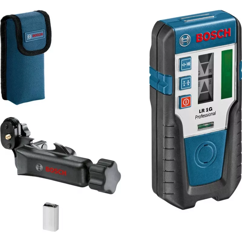 Lazerio imtuvas Bosch LR 1G Professional juoda mėlyna 250g