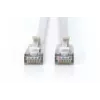 Plonas komutacinis kabelis DIGITUS CAT6A F-FTP, 7 m, pilkas, RJ-45–RJ-45, 10 Gbit/s