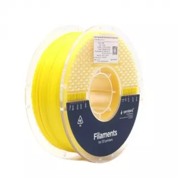 Gembird ABS 3D spausdinimo gija, 1,75 mm, geltona, 1 kg