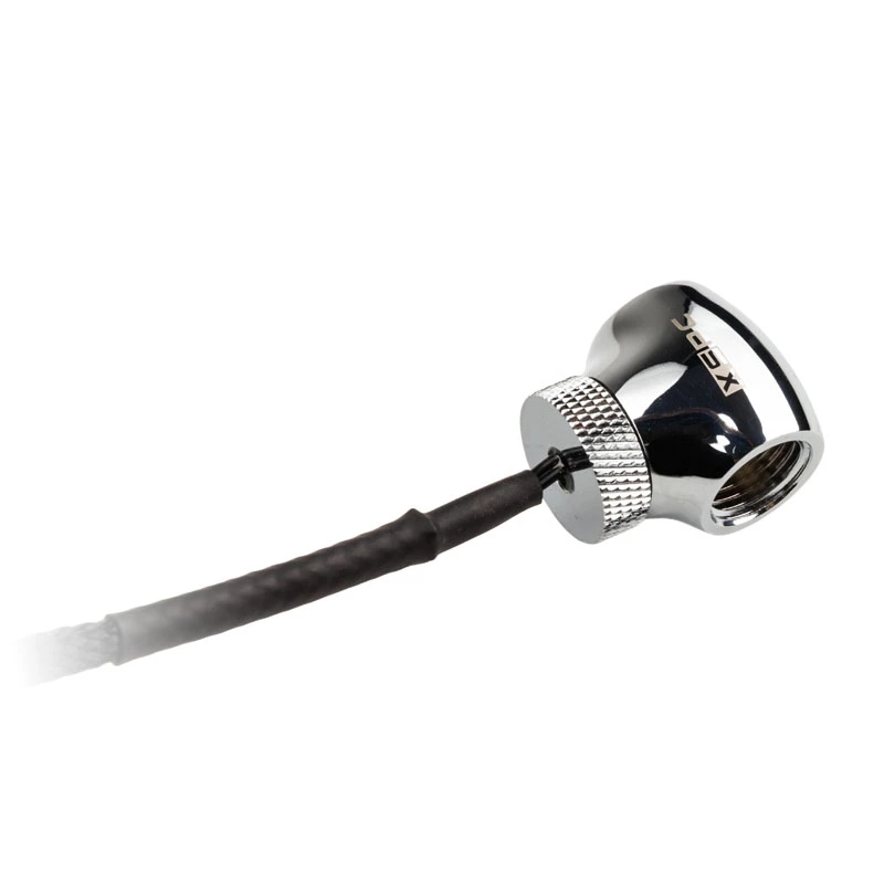 Temperatūros jutiklis XSPC Temperatursensor 2x G1/4 IG – chromuotas, 2x G1/4 vidinis sriegis