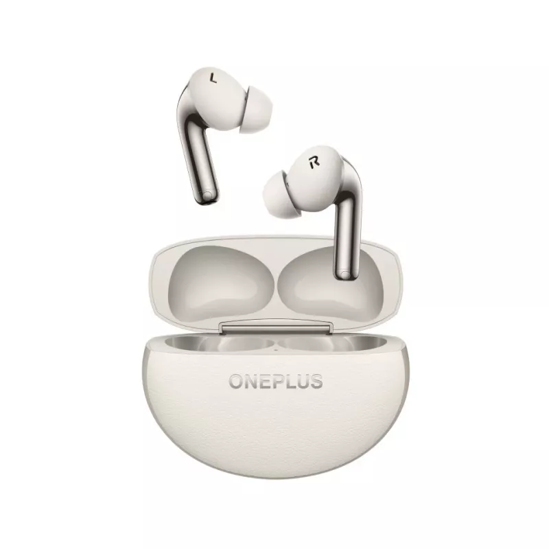 „OnePlus Buds Pro 3“ belaidės „Bluetooth“ ausinės, baltos