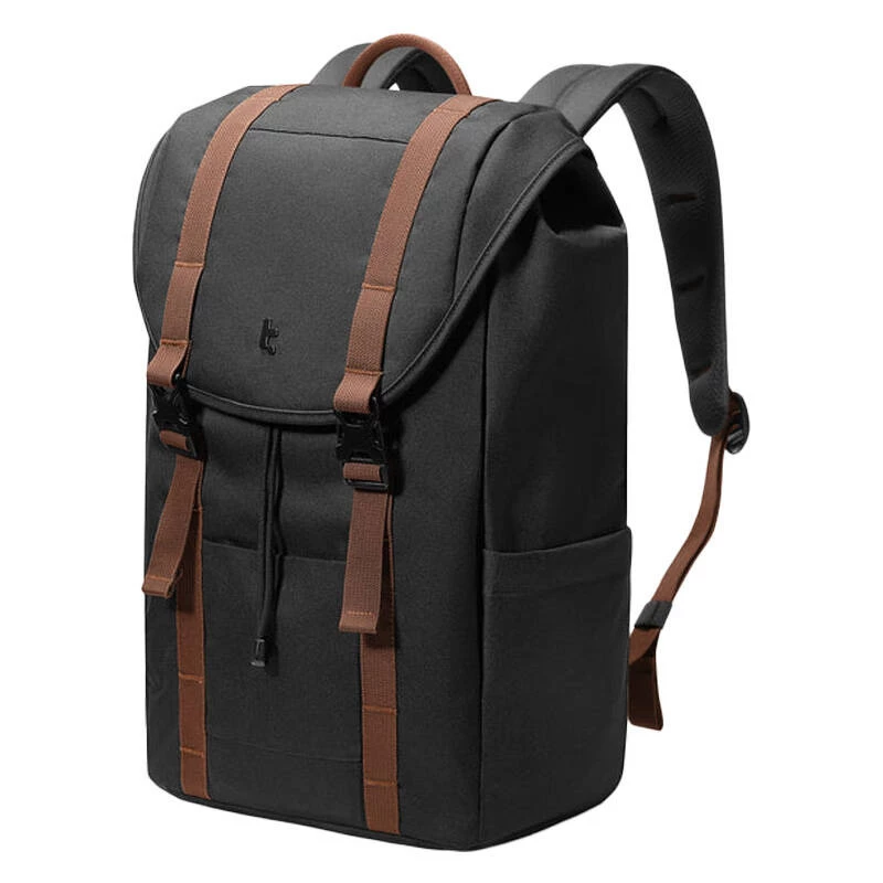Nešiojamojo kompiuterio kuprinė Tomtoc VintPack-TA1, 22 l talpa, tinka iki 15,6 colių (juoda)