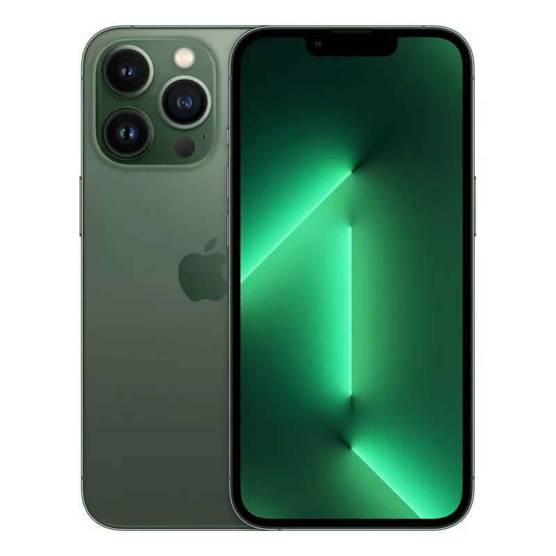 ATNAUJINTAS Telefonas Iphone 13 PRO/128GB Alpine Green A Grade raudona