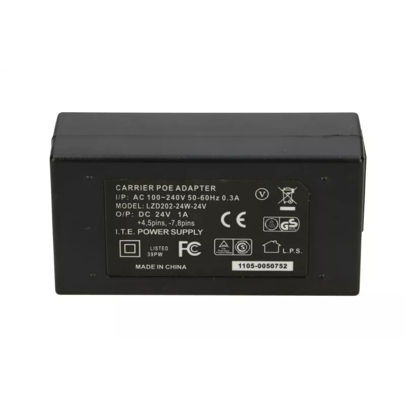 Extralink POE maitinimo šaltinis POE-24-24W, 24 V, 1 A, 24 W, laidas pridedamas