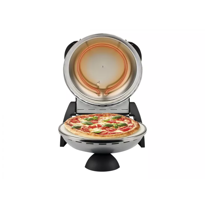 Picų kepimo krosnelė G3FERRARI Delizia 1200 W, akmeninis kepimo paviršius, maks. 400°C, 31 cm pica, laikmatis, termostatas