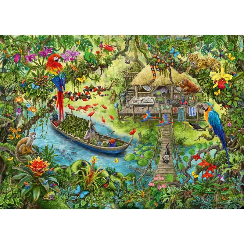 Kontūrinė dėlionė Ravensburger 12924 368 vnt. Menas