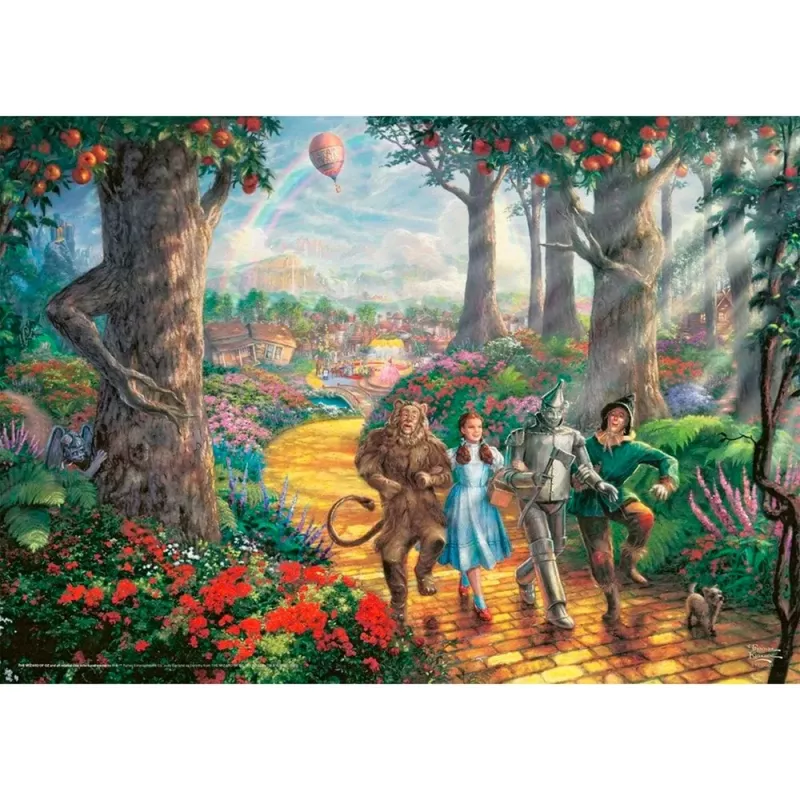 1000 dalių dėlionė Schmidt Spiele — Thomas Kinkade Studios 'The Wizard of Oz' (MPN 58426)