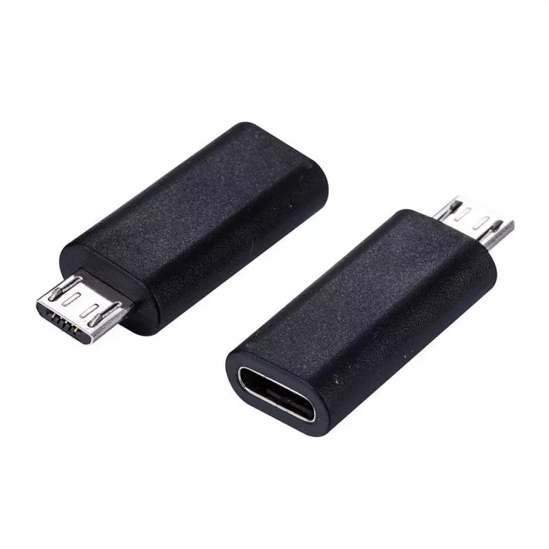 VALUE USB adapteris - USB-C (W) apgręžiamas į Micro-USB Type B (V)