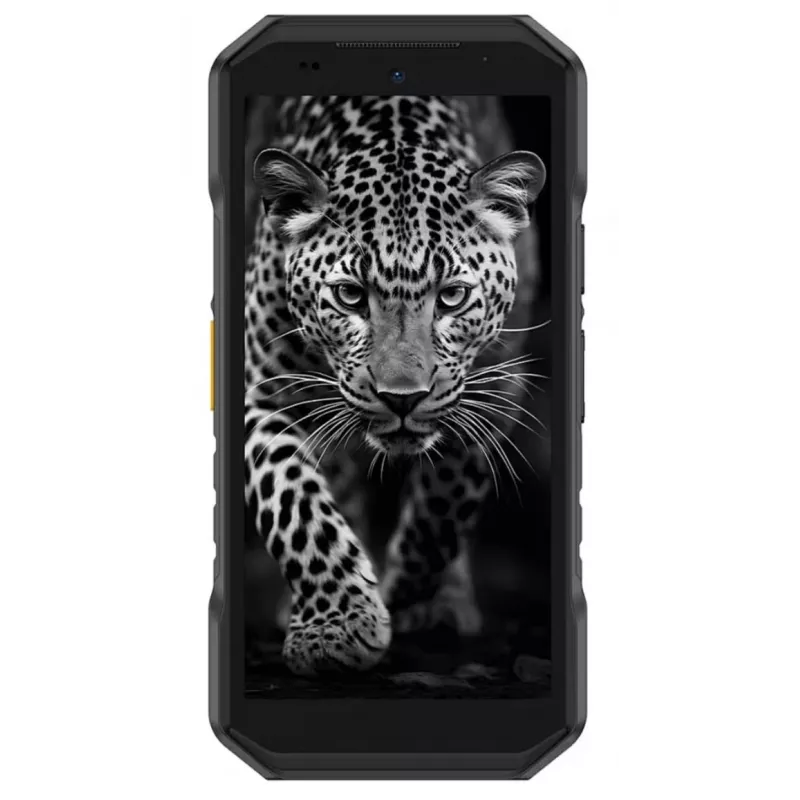 Išmanusis telefonas UleFone Armor X32 — 5,65 colio (14,3 cm), Android 14, 6 GB RAM, 128 GB, 48 MP triguba kamera, 5500 mAh, IP68/IP69K, Dual SIM, juodas