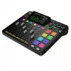 Studijos valdiklis RØDE Caster Pro II Juoda — 4 XLR/TRS kombinuoti lizdai, 4 ausinių išėjimai, 8 padas, jutiklinis ekranas, Wi‑Fi, Bluetooth, USB‑C