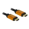 HDMI laidas DeLOCK 85729 2 m HDMI Type A Standard juodas auksinis