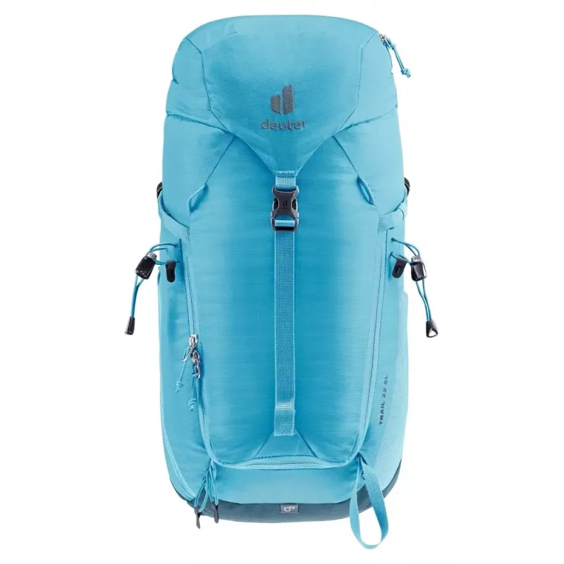 Kuprinė DEUTER Trail 22 SL moteriška žygeiviška kuprinė, 22 L, lagoon-atlantic, poliesteris, 990 g