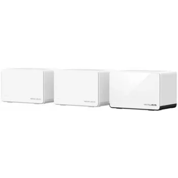 „MERCUSYS Halo H85X“ dviejų juostų „Wi‑Fi 6“ maršrutizatorius (802.11ax), 2,4/5 GHz, iki 2402 Mbit/s, 3 LAN prievadai, baltas (3 vnt.)