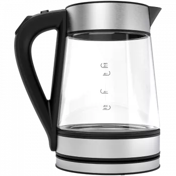 AENO EK1S elektrinis virdulys 1,7 L 2200 W juodas, sidabrinis, permatomas