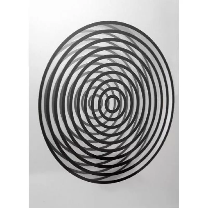 NeXtime klok 3028 OP Laikrodis, 16x30.2 cm, Sieninis, Stiklas, Sidabrinis