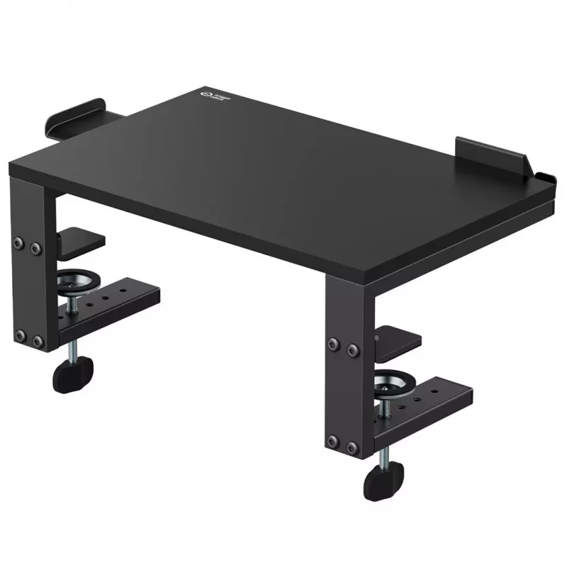 Ergo Office nešiojamojo kompiuterio / monitoriaus stovas, maks. apkrova 20 kg, įstrižainei 13-32, juodas, ER-303 B