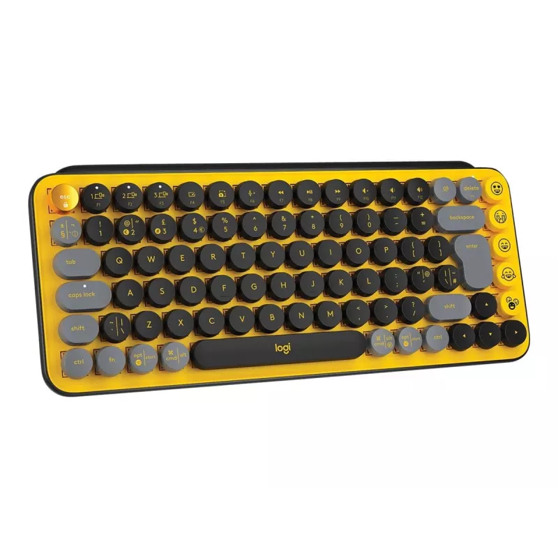 Logitech POP Keys - klaviatūra - belaidė - Bluetooth LE, Bluetooth 5.1