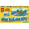 LEGO konstravimo žaislo rinkinys 77048 Animal Crossing Laivo kelionė su Kapitono sala