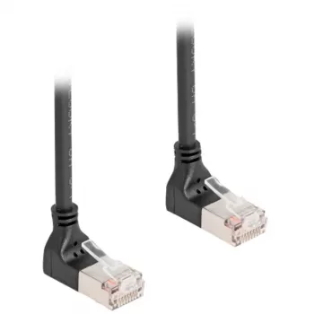 Delock 80282 eterneto komutacinis kabelis juodas