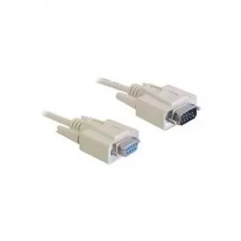 Nuosekliojo ryšio kabelis DeLOCK RS-232 10 m DB-9 smėlio spalvos