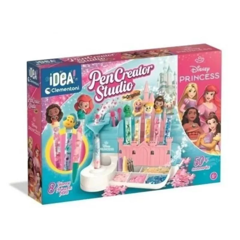 Clementoni Idea Art - Disney Princess tušinukų gamykla