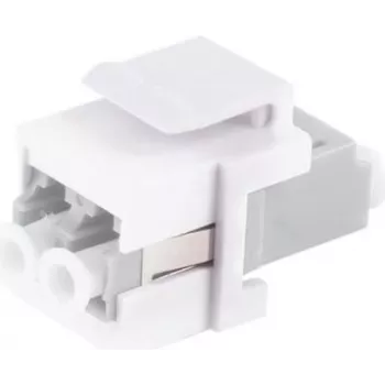 ShiverPeaks LC-LC Duplex šviesolaidinis „Keystone“ lizdas smėlio spalvos — modelis 08-10204