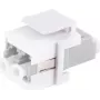ShiverPeaks LC-LC Duplex šviesolaidinis „Keystone“ lizdas smėlio spalvos — modelis 08-10204