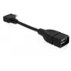 USB kabelis DeLOCK 83104 Micro-USB B į USB A 0,11 m Juodas