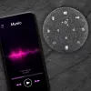 Nešiojamas garsiakalbis MANTA SPK03-GR Szumi-GO — žalias, Bluetooth, kūdikių miego garsai, laikmatis, RGB foninis apšvietimas, 12,5×7,5×12,5 cm