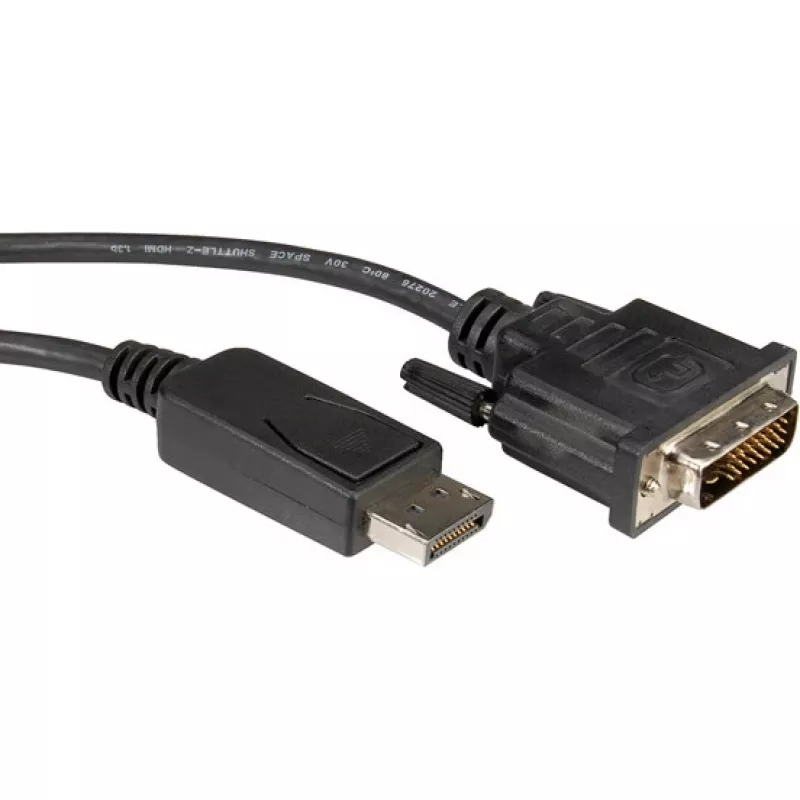 DisplayPort laidas ROLINE DP tėvas - DVI tėvas 5 m