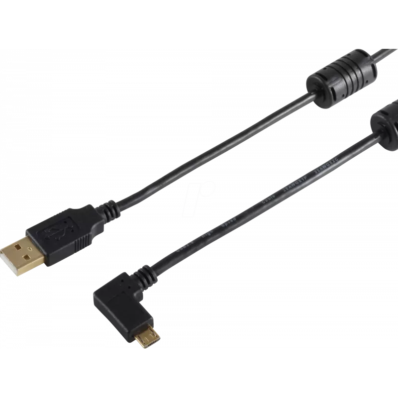shiverpeaks BS13-10001 USB laidas 1 m 2.0 USB A Micro-USB B Juoda (BS13-10001)