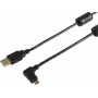shiverpeaks BS13-10001 USB laidas 1 m 2.0 USB A Micro-USB B Juoda (BS13-10001)