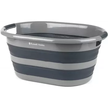 Sulankstomas skalbinių krepšys Russell Hobbs LA053879GRYFEU7 27L