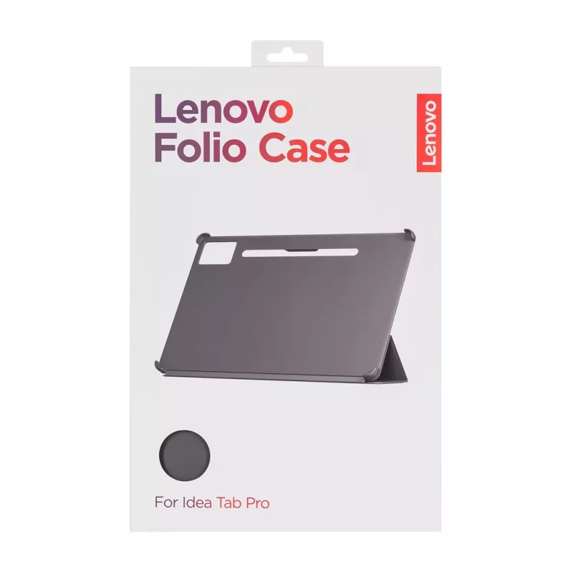Planšečių dėklas-lenktukas Lenovo ZG38C05980 — tinka 12,7 colio (32,3 cm), pilkas, polikarbonatas/TPU