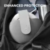 Ausinių dėklas Anker Soundcore Space One Pro su magnetiniais metaliniais mygtukais, pilkas