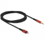 Audio laidas DeLOCK 86587 1,5 m 3,5 mm Lightning juodas