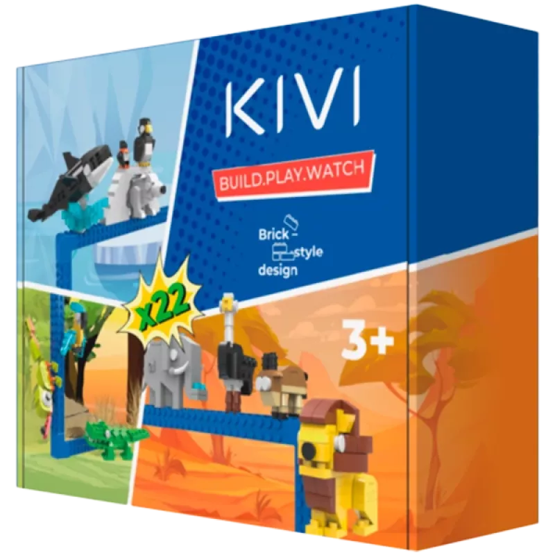 Priedų rinkinys, skirtas KIVI KidsTV Gyvūnai