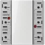 Jung LS5236TSM 3 krypčių jutiklinis modulis AC/DC24V 3 kontaktų 6 mygtukų