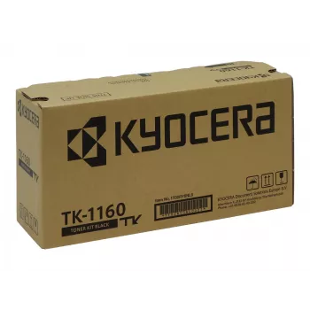 KYOCERA TK-1160 dažų kasetė 1 vnt. Originali juoda