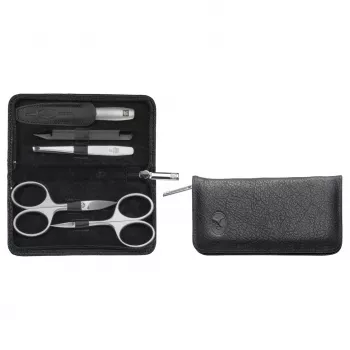 ZWILLING 98681-004-0 manikiūro/pedikiūro įrankių rinkinys, nerūdijantis plienas, juodas