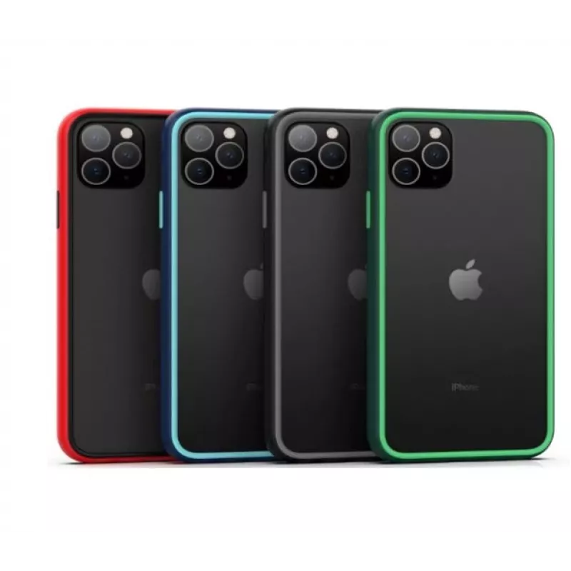 Telefono dėklas COMMA Joy, skirtas iPhone 11 Pro, anti-smūginis, juodas