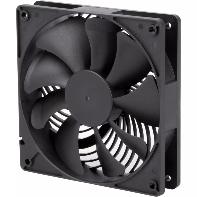 SidabrinėStone Air Penetrator 120i Pro 120mm korpuso ventiliatorius - juodas
