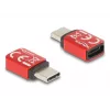 Mobiliojo įrenginio įkroviklis DeLOCK 60689 išmaniesiems telefonams raudonas 48V 2 USB Type-C